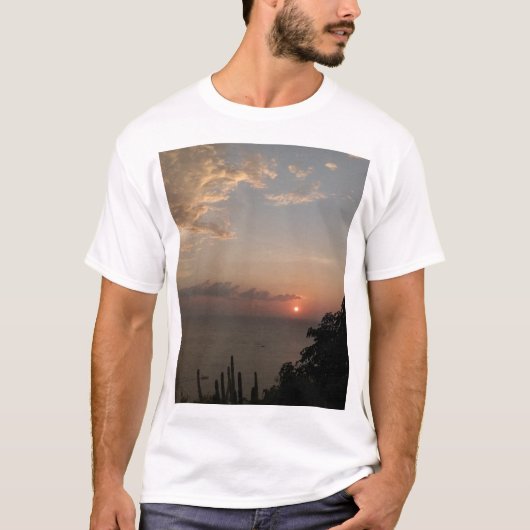 サンセットカイビーン海岸 Tシャツ (正面)