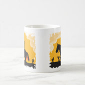 サンセットカウボーイ コーヒーマグカップ (中央)