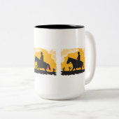 サンセットカウボーイ ツートーンマグカップ (正面右)