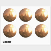 サンセットカウボーイ ラウンドシール (シート)