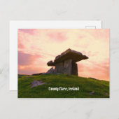 サンセットカウンティクレアドルメン ポストカード (正面/裏面)