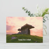 サンセットカウンティクレールドルマングリーティング カード (スタンド正面)