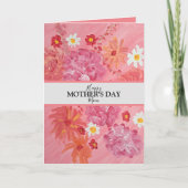 サンセットカスタムバラフォトマザーズデイカード シーズンカード (正面)