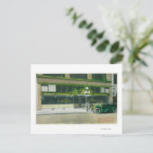 サンセットカフェテリアの外観 ポストカード (スタンド正面)