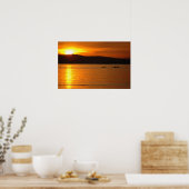 サンセットカヤックのポスター ポスター (キッチン)