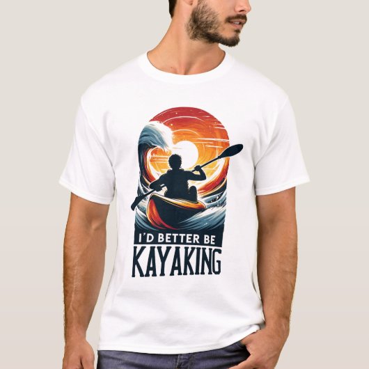 サンセットカヤックアドベンチャー Tシャツ (正面)