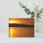 サンセットカヤーズはがき ポストカード (スタンド正面)