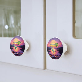 サンセットカラフルマルガリータ セラミックノブ