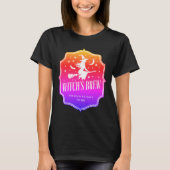 サンセットカラーの魔女の醸造エンブレム Tシャツ (正面)