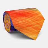 サンセットカラーズネックタイモダン抽象デザイン ネクタイ (ロール)