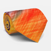 サンセットカラーズネックタイ抽象芸術 ネクタイ (ロール)