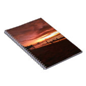 サンセットカリブのグロースパイラルノートブック ノートブック (右側)