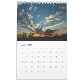 サンセットカレンダー カレンダー (3月 2027)