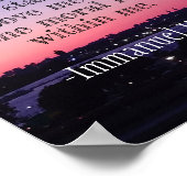 サンセットカントやる気を起こさせる引用文アウ ポスター (角)