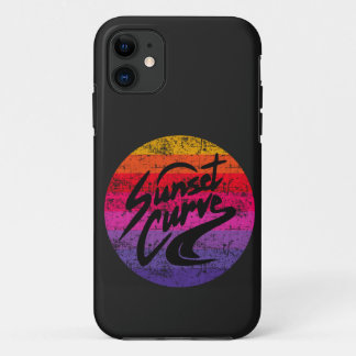 サンセットカーブレトロデザイン iPhone 11 ケース