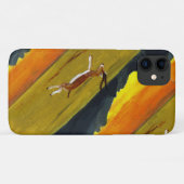 サンセットガゼル野生生物アート Case-Mate iPhoneケース (裏面(横))