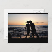 サンセットキス ポストカード (正面/裏面)