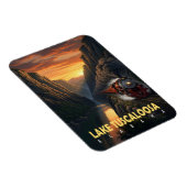 サンセットキャニオン – アラバマ州トゥスカルーサ湖 マグネット (右側)