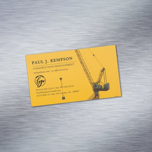 サンセットクミニマルレーン | マグネット名刺 (インサイチュ)