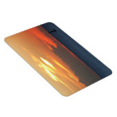 サンセットクラウドと帆船シースケープ マグネット (右側)