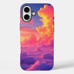 サンセットクラウドフォンケース iPhone 16 PLUSケース