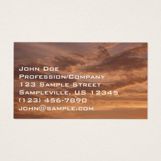 サンセットクラウドIIパステル抽象芸術自然 (正面)