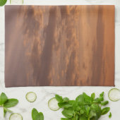 サンセットクラウドIIパステル抽象芸術自然 キッチンタオル (折り畳み)