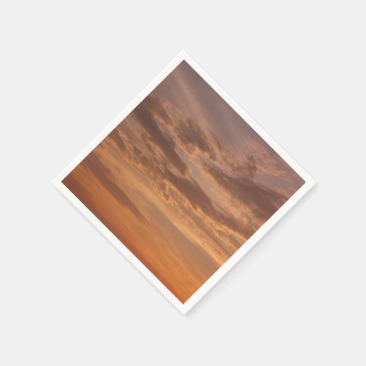 サンセットクラウドIIパステル抽象芸術自然 スタンダードカクテルナプキン (角)