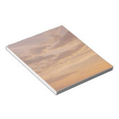 サンセットクラウドIIパステル抽象芸術自然 ノートパッド (アングル)