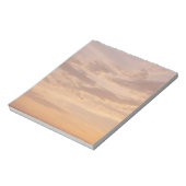 サンセットクラウドIIパステル抽象芸術自然 ノートパッド (回転)