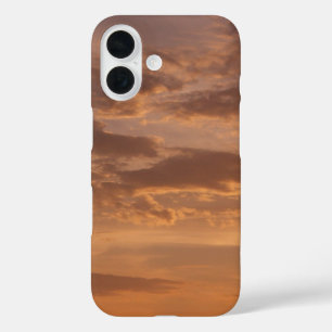 サンセットクラウドIIパステル抽象芸術自然 iPhone 16ケース
