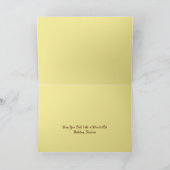 サンセットクリスマスホリデーカードに帆船 シーズンカード (内部)