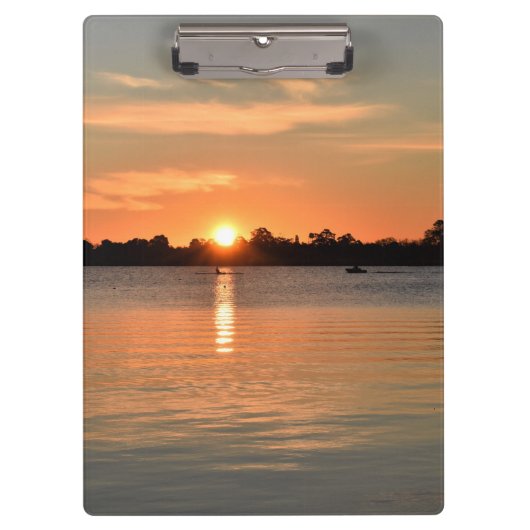 サンセットクリップボードに収まる クリップボード (正面)