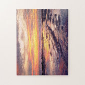 サンセットクリフスタイドプール ジグソーパズル (縦)
