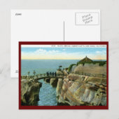 サンセットクリフス、サンディエゴ、カリフォルニアヴィンテージ ポストカード (正面/裏面)