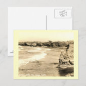 サンセットクリフス、サンディエゴ、カリフォルニアヴィンテージ ポストカード (正面/裏面)