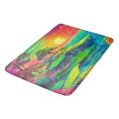 サンセットクリフパラダイスアート バスマット (アングル)