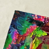 サンセットクリフパラダイスアート ビーチタオル (インサイチュ)