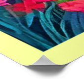 サンセットクリフパラダイスアート ポスター (角)