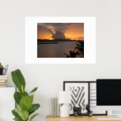 サンセットクルズベイ ポスター (ホームオフィス)