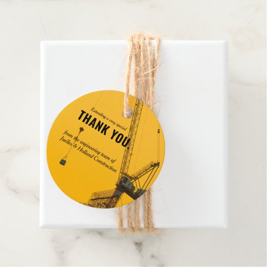 サンセットクレーン |建築をテーマミニマル フェイバータグ (インサイチュ)