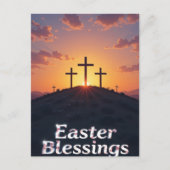 サンセットクロスイースター恵み ポストカード (正面)