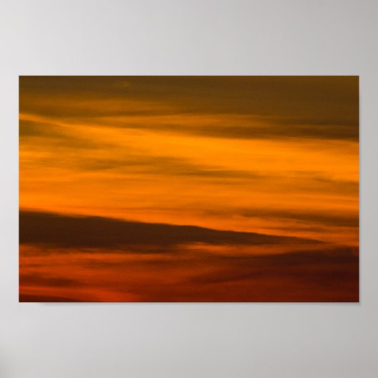 サンセットクローズアップ、ミシガン。 ポスター (正面)