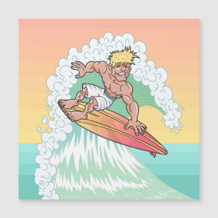 サンセットクールサーファー磁気カード