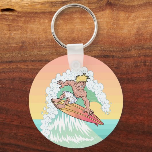 サンセットクールサーファー キーホルダー (裏面)