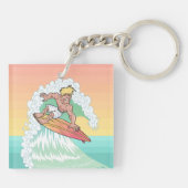 サンセットクールサーファー キーホルダー (裏面)
