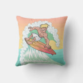 サンセットクールサーファー クッション (裏面)