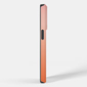 サンセットグラデーションのオレンジ色と暖色 Case-Mate iPhoneケース (裏面 / 右)