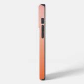 サンセットグラデーションのオレンジ色と暖色 Case-Mate iPhoneケース (裏面 / 左)