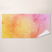 サンセットグラデーションラグジュアリーバスタオル バスタオル (バスタオル)